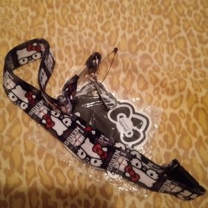 Loungefly hello kitty l love nerds keys landyard